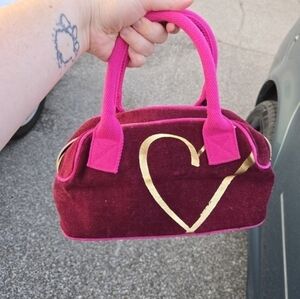 VS Victoria's Secret handbag y2k‎ vtg purse heart pink